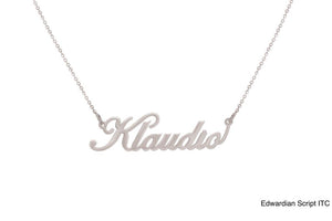 Silver Personalized Name Necklace - Serma International