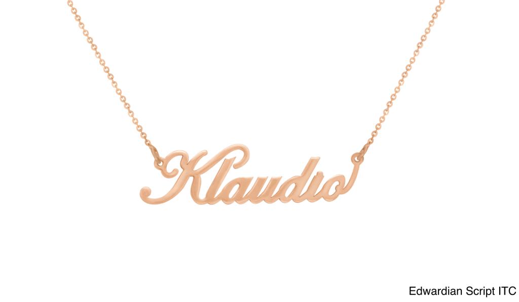 Gold Personalized Name Necklace - Serma International