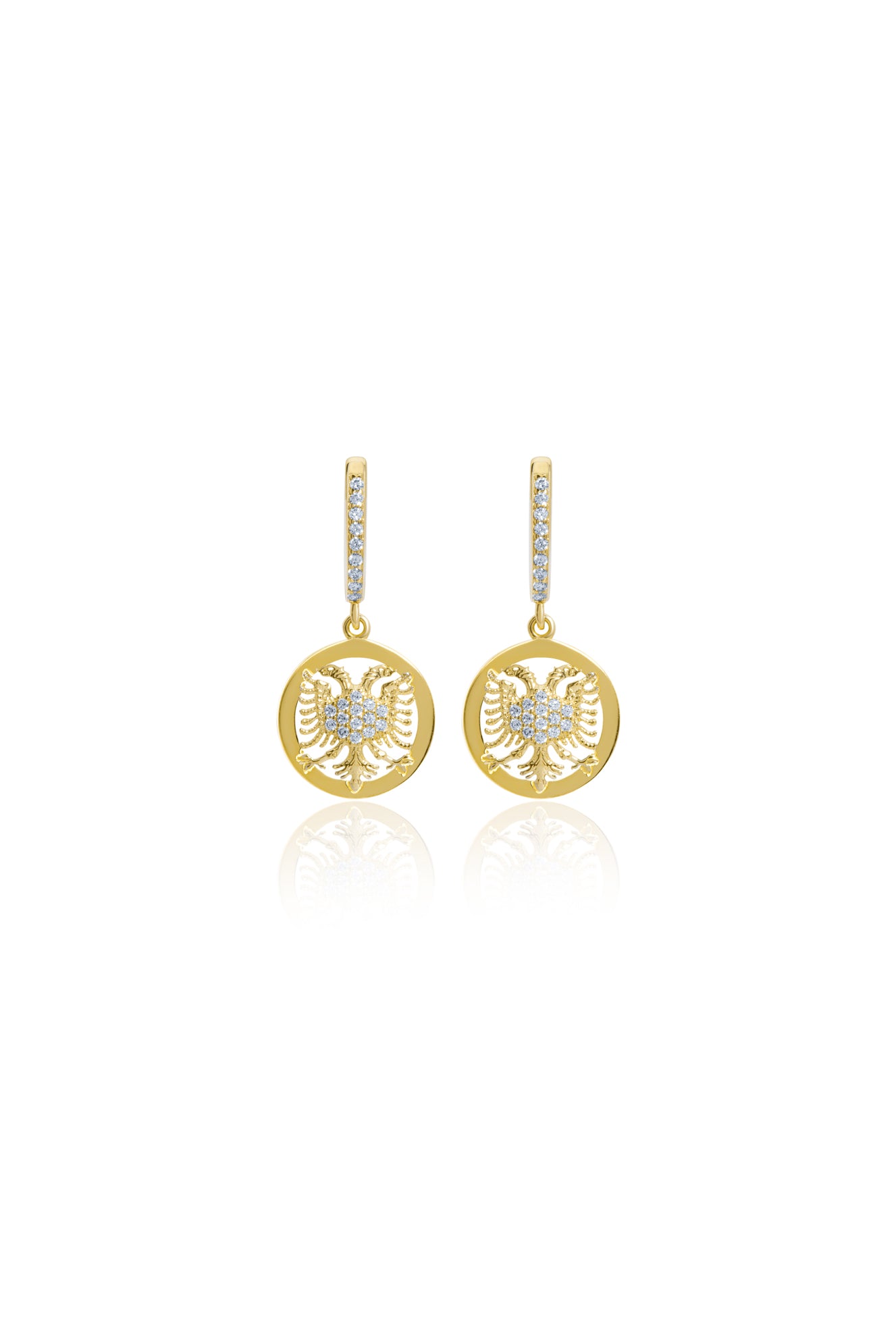 Illyria Gold Earrings - Serma International