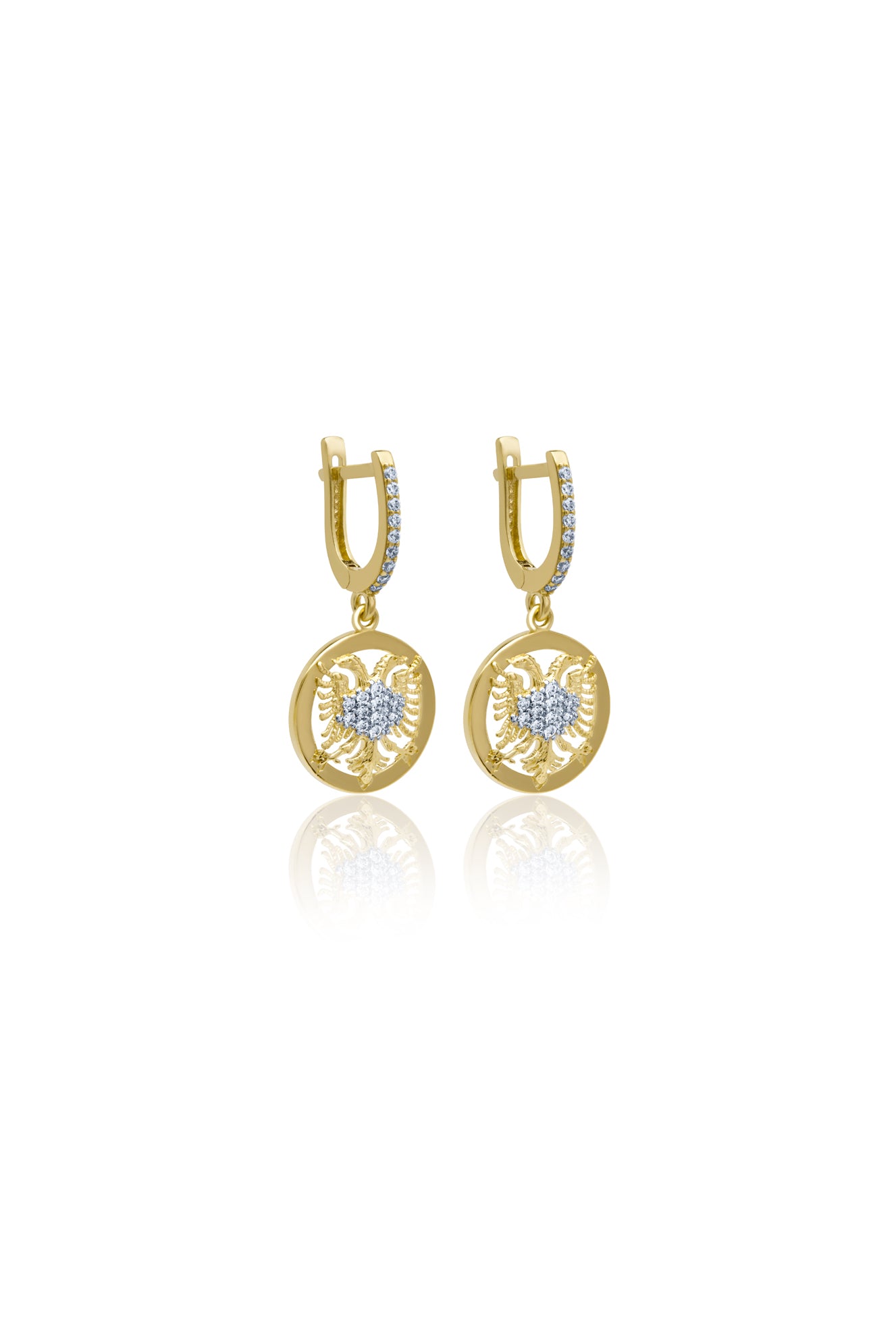 Illyria Gold Earrings - Serma International